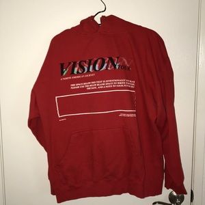 Msftsrep red vision hoodie